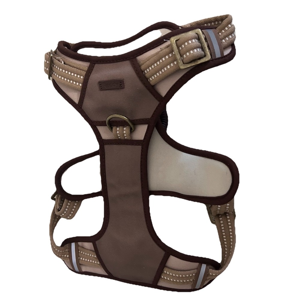 Reddy Canvas Dog Harness Brown X-Large/XX-Large